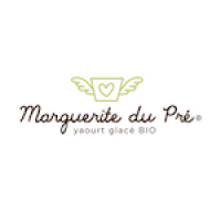 Logo des yaourts glacés bio Marguerite du Pré